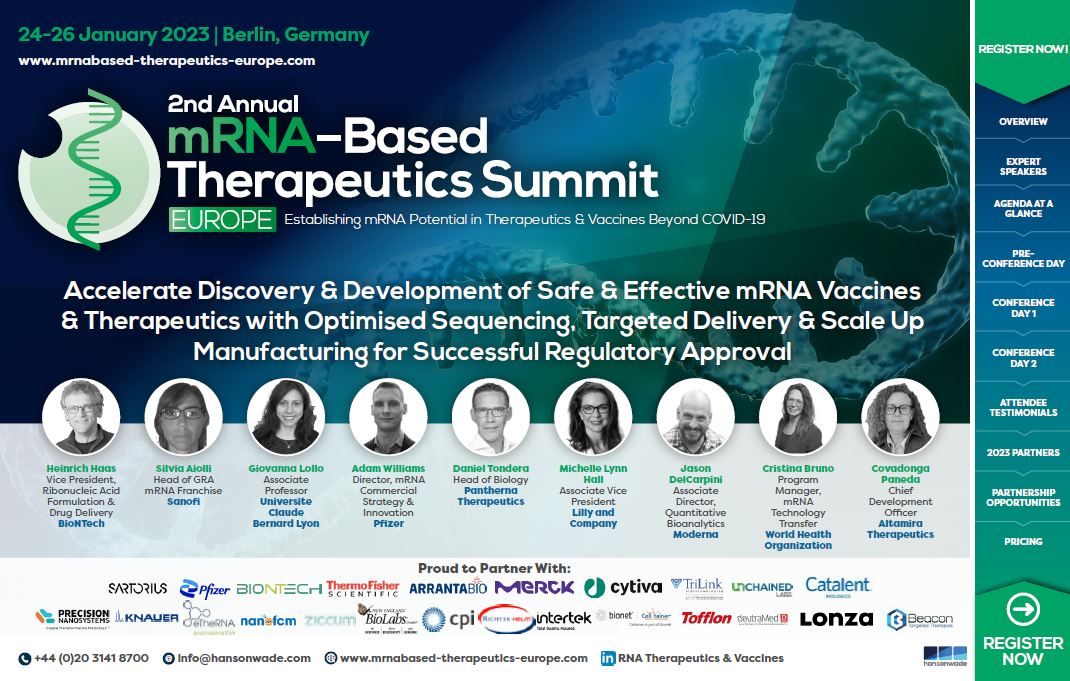 mRNA therapeutics event sponsorship by RNAssist